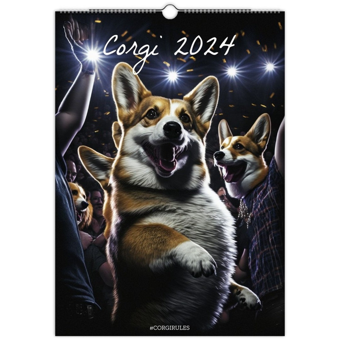A3 & A4 2024 Calendar, Original Gift Idea, Funny and Adorable