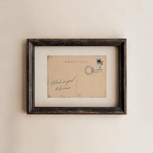 Vintage Postkartendruck, Fühlt Sich So Gut Zu Hause An, Horizontale Retro Kunst, Retro Retro Ästhetisch, Neutrale Wand Dekoration, Amerika Kunstdruck