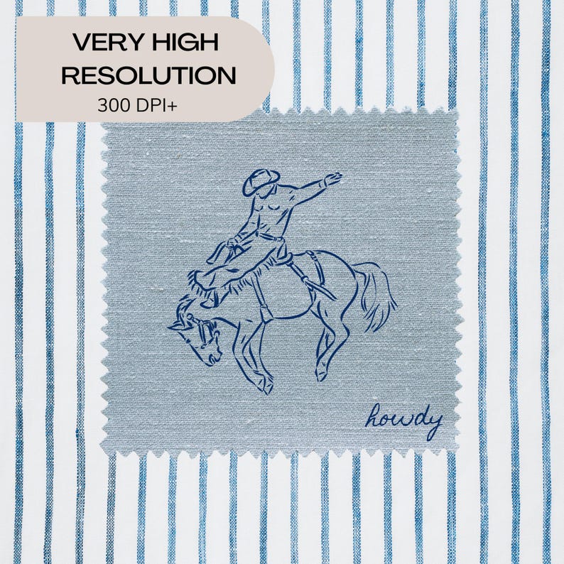 Add a bold statement to your space with this vintage striped rodeo print. Featuring retro blue and white stripes with a rustic western vibe, this cowboy poster is perfect for adding western bedroom wall art flair. The charming retro horse print blends seamlessly into rustic mid century modern home decor styles and makes a cute accent for dorm decor. Ideal for rodeo lovers, cowboy fans, and anyone who loves unique vintage western style.