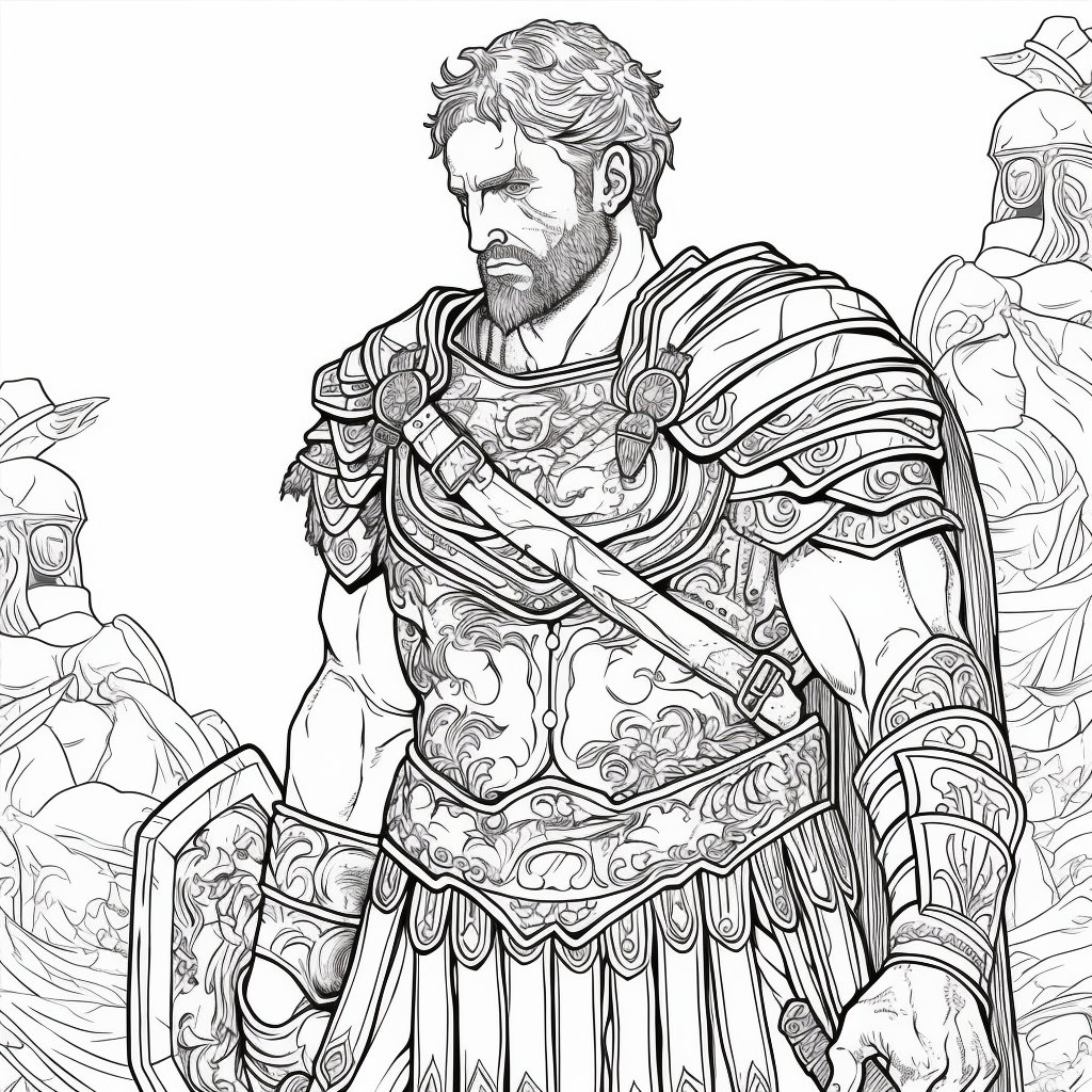 Conquer the Colors 100 Roman Gladiator - Il Fullxfull.5063418593 Rspk
