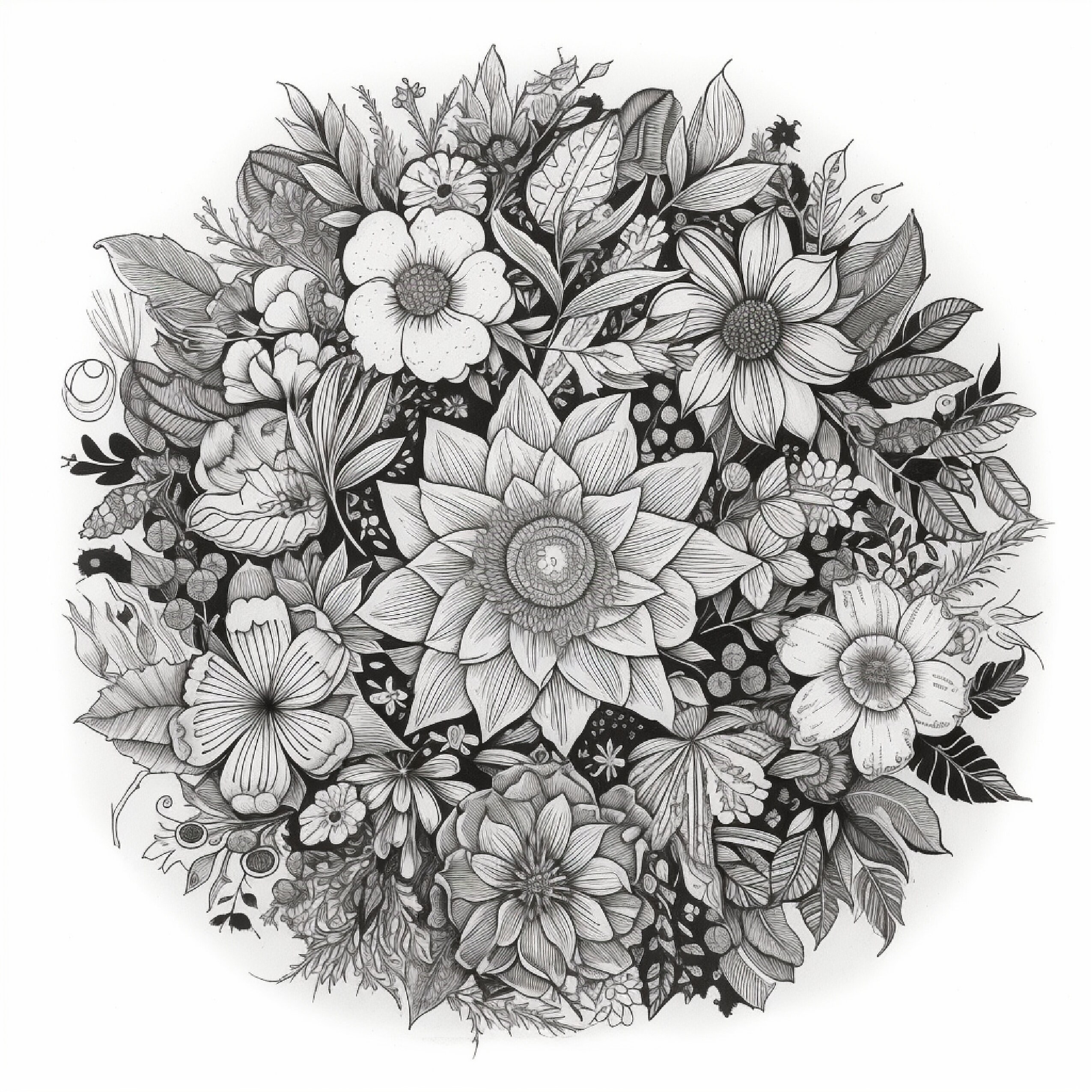 Zen Zone: 100 Mandala Coloring Pages Instant Download Printable PDF - Etsy