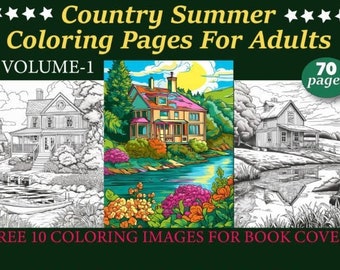 70+ Country-Themed Coloring Pages | Instant Download | Printable PDF | Instant Download