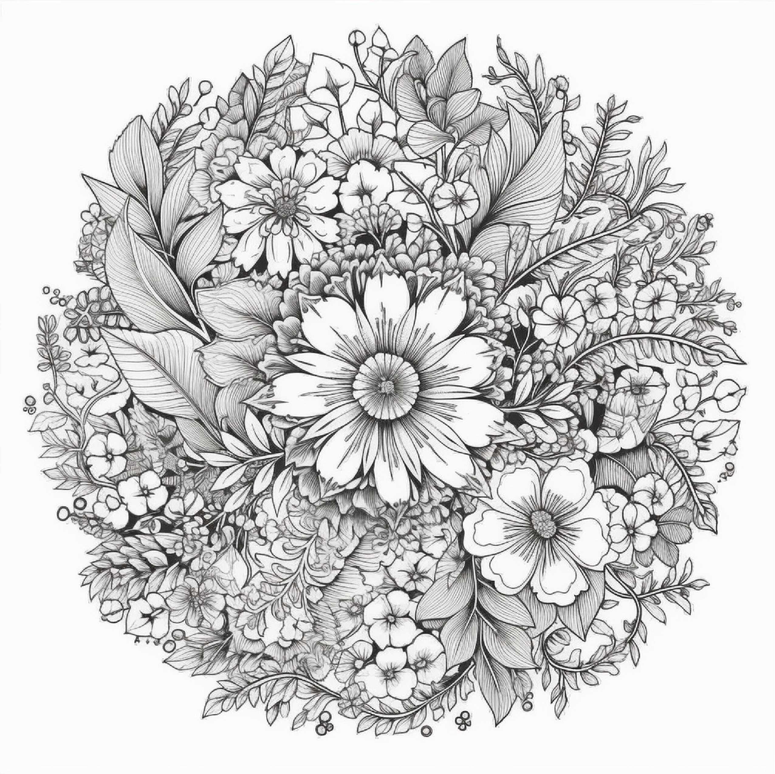 Zen Zone: 100 Mandala Coloring Pages Instant Download Printable PDF - Etsy