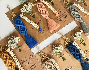 Personalized Gift for Bridesmaids on Wedding Day, Bridesmaid