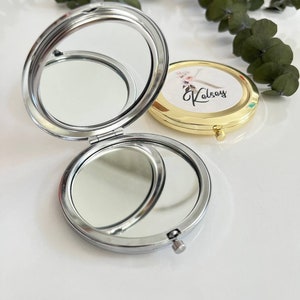 Personalized Bridesmaid Mirror, Bridesmaid Gifts, Maid of Honor Gifts, Thank You Gifts, Bachelorette Gİfts, Gift Mirror For Bridesmaid Box.