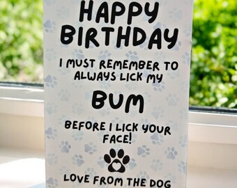 Biglietto d'auguri per l'animale domestico del cane o del gatto