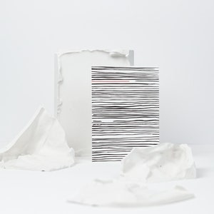 Tarjeta de felicitación de arte abstracto • 12, tarjetas de arte moderno, perfectas para todas las ocasiones, papel texturizado de 250 g/m²