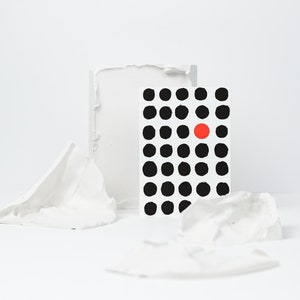 Abstract Art Greeting Card • 5, Modern Art Cards, Perfect for all Occasions, Textured Paper 250 gsm