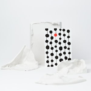Abstract Art Greeting Card • 1, Modern Art Cards, Perfect for all Occasions, Textured Paper 250 gsm