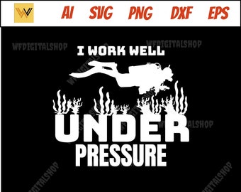 scuba diver svg i work well - scuba diving svg,  snorkeling svg,  underwater svg,  scuba diving vector