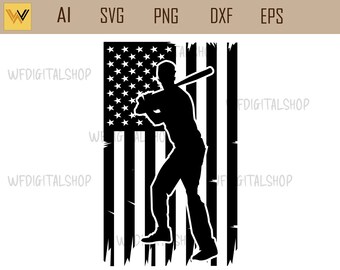 baseball svg us flag - baseball dad png, baseball sports svg, baseball shirt, ball svg, sports clipart