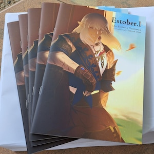 Final Fantasy XIV Estober I | Estinien Varlineau | Physical Fanzine [LAST RESTOCKED]