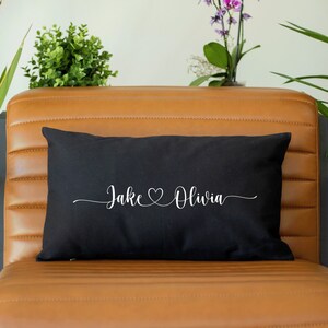 Personalized Wedding Gifts, Wedding Pillow Cover, Engagement Gift For Couples, Couple Pillow,  Custom Anniversary Gift, Custom Couple Pillow