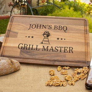 Personalized Cutting Board, Charcuterie Board, Custom BBQ Board, Barbecue Cutting Board, Custom Grill Board, Grilling Cutting Board