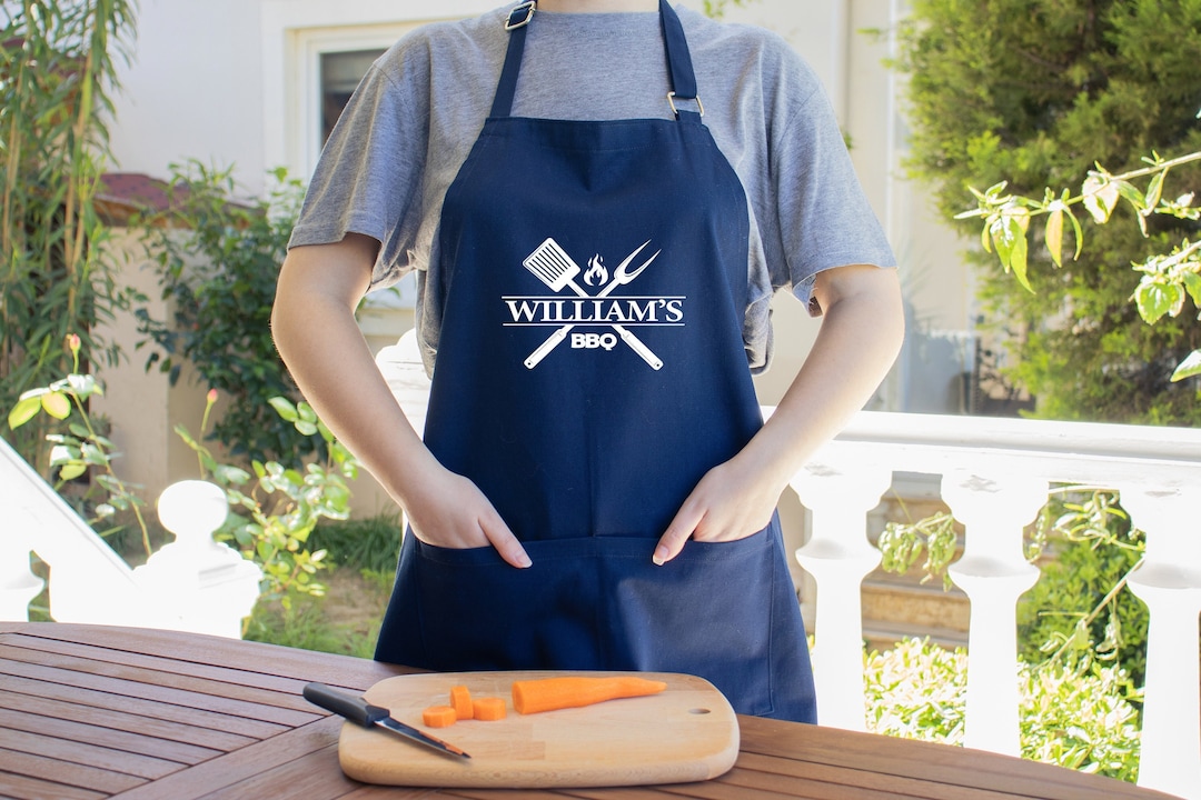 Personalized Apron BBQ Apron Barbeque Apron Custom BBQ Etsy UK