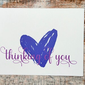 Lot de 15, assortiment, cartes de condoléances, une pensée pour vous, portez-vous bien, carte de voeux simple, cartes de voeux, avec enveloppes