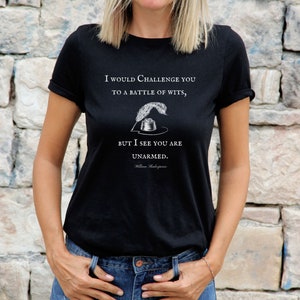 Battle of wits, Shakespeare quote shirt, Shakespeare shirt, English Teacher gift, Drama gift, literature Shirt