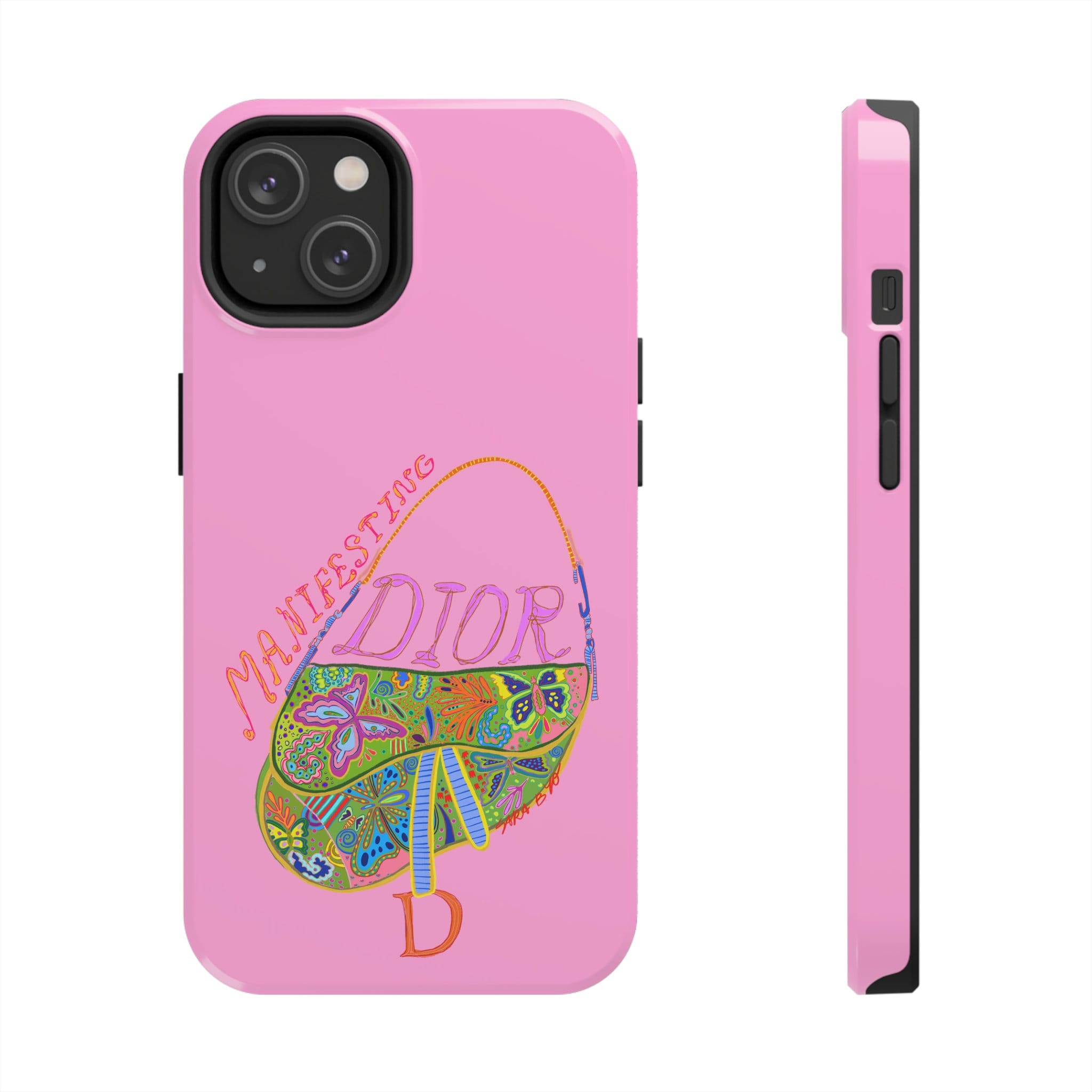 LOUIS VUITTON PINK ART iPhone 3D Case Cover