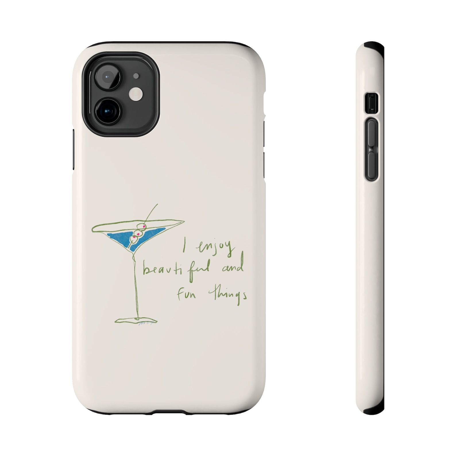 Beautiful & Fun Martini Phone Case Etsy