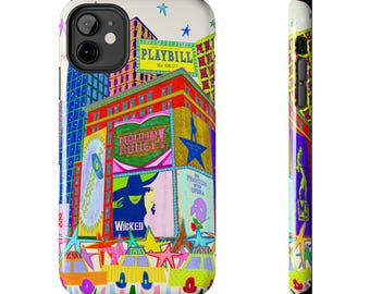 Bright Lights Big City Broadway Phone Case