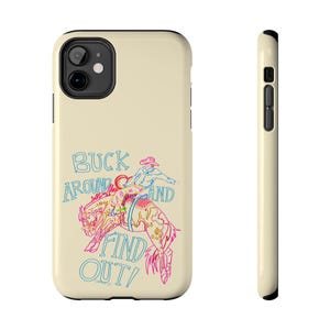 Custodia per telefono Beige Buck Around