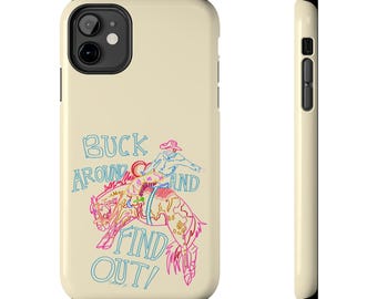 Beige Buck Around Phone Case