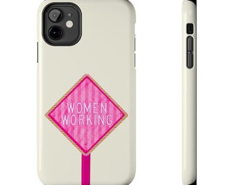 Women Working Phone Case
