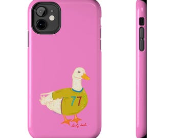 Pink Lucky Duck Phone Case