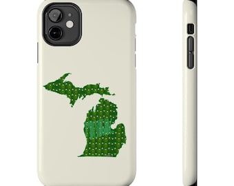 Michigan Says Go Green Phone Case