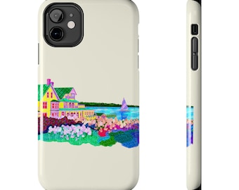 View of The Bay Mackinac Phone Case