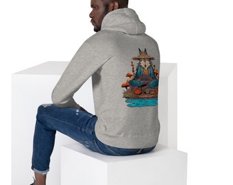 Wolf’s Meditation Unisex Hoodie