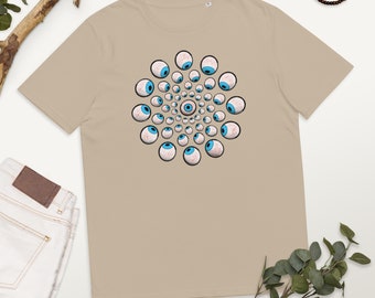 All Eyes on Me Unisex organic cotton t-shirt