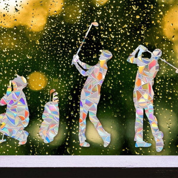 Golf Suncatcher Etsy