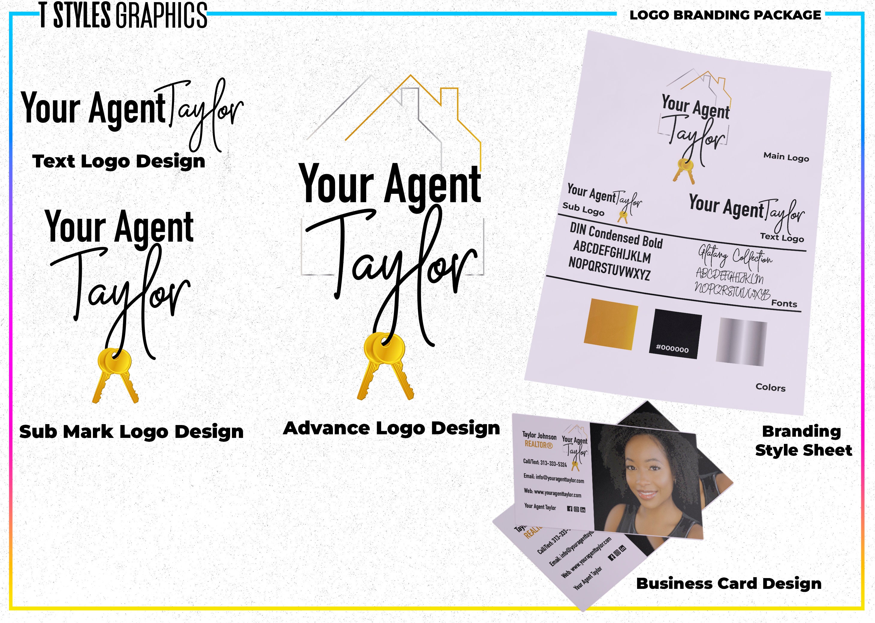 Target Submark CUSTOM BRANDING: Logo Design, Submark Logo, Mood Board, Brand Style ...