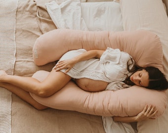 Cojín almohada de embarazo cuerpo entero