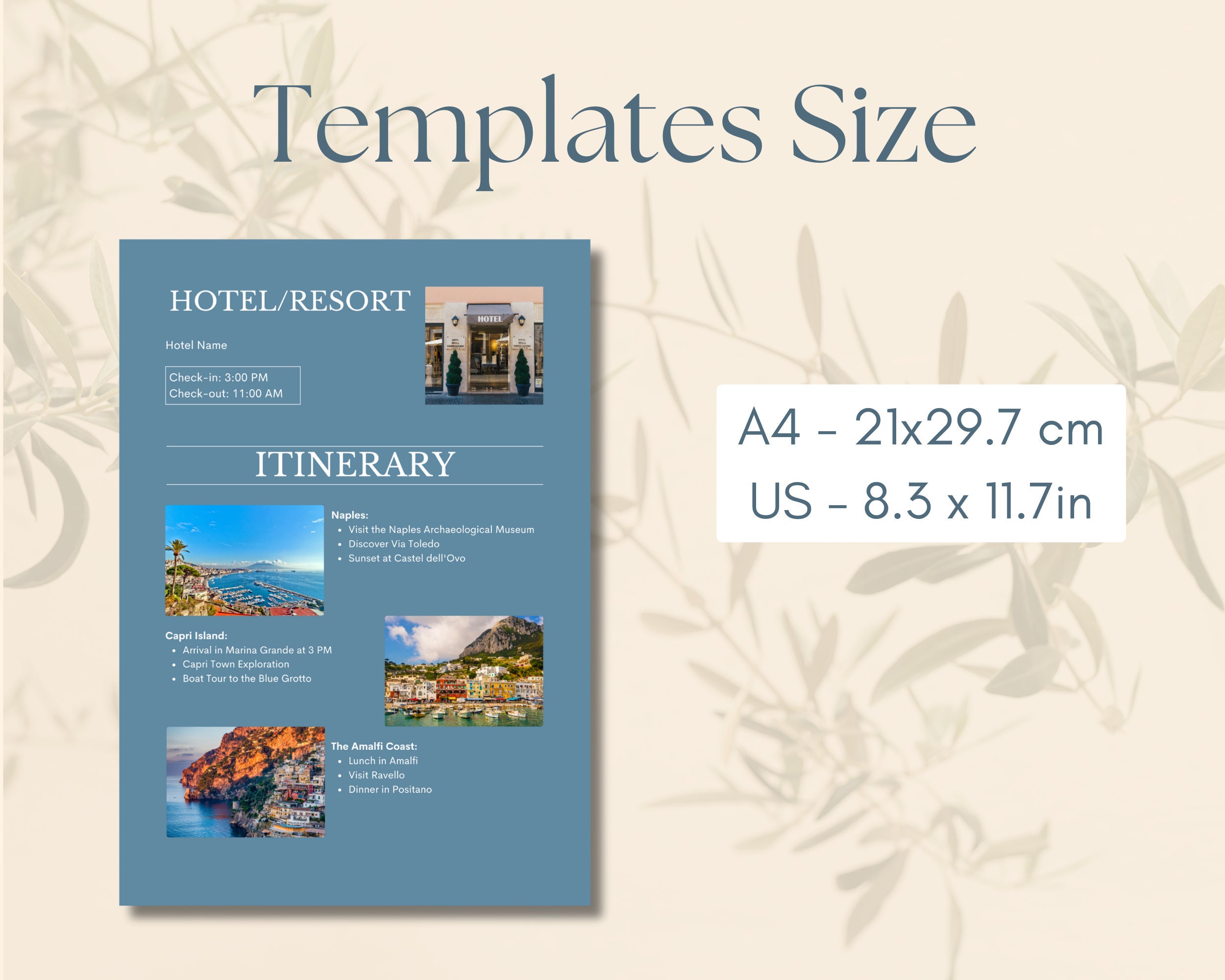 Travel Agent Proposal Travel Proposal Template Business Trip Etsy
