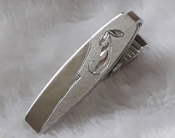 Vintage sterling silver tie clip 4.25g