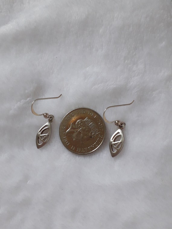Vintage signed Sea Gems sterling silver 925 celti… - image 4