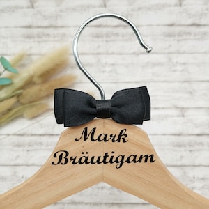 Hochzeit Bräutigam Kleiderbügel mit Namen, personalisierte Bräutigam Geschenk