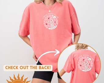 Tired Mums Club T-Shirt for Mother's Day New Mum Gift For Postpartum Mama Oversized Trendy Pink Shirt For Mom of Toddlers Gift