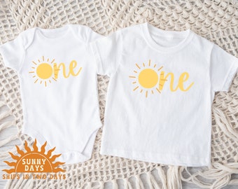 First Birthday Outfit For First Lap Around The Sun Party Theme Shirt For 1st Birthday Keepsake Onesie for First Birthday Cake Smash Outfit