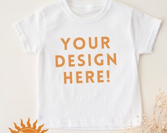 Custom Kids Boho T-Shirt for Toddler Matching Personalised Cousin Shirts for Best Friend Outfit Customisable Baby Gift For Toddler Birthday