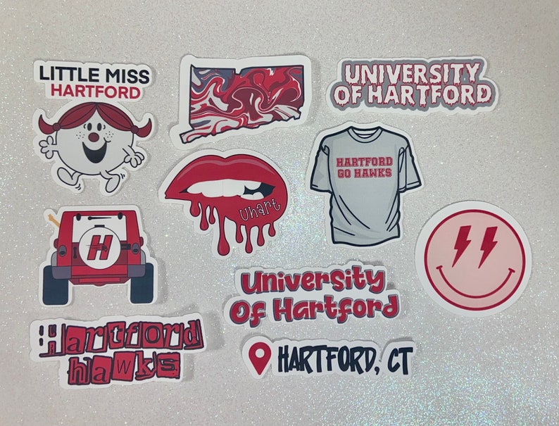 University Sticker Designs Custom College Stickers - Etsy