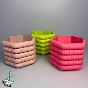 Succulente cactuspot – 3D-geprinte plantenbak