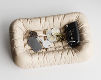Pillow Catchall Tray - Soft 3D Printed Organizer for Keys, Coins & Small Essentials