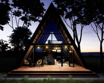 AirBnB Building Plans for A-Frame