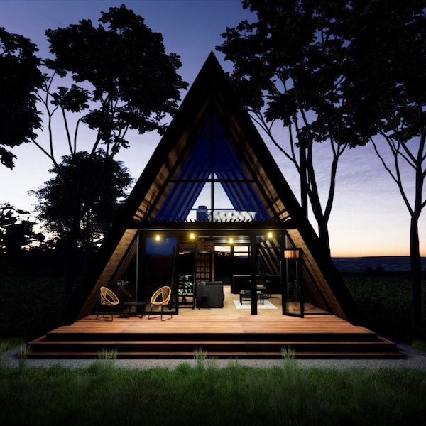 AirBnB Building Plans for A-Frame