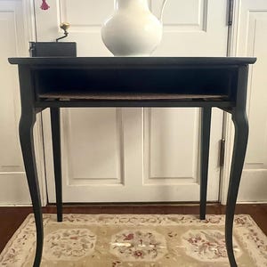 ANTIQUE WARREN CO Reimagined Desk | Makeup Vanity Table | Equestrian Accent table | Computer Work Station | Bedside Table