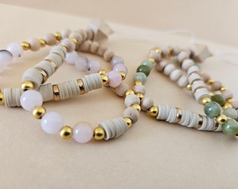 Bijoux de téléphone faits main en perles