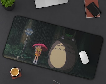 My Neighbor Totoro Bus Stop Ghibli Long Gaming Mousepad/Desk Mat/Play Mat
